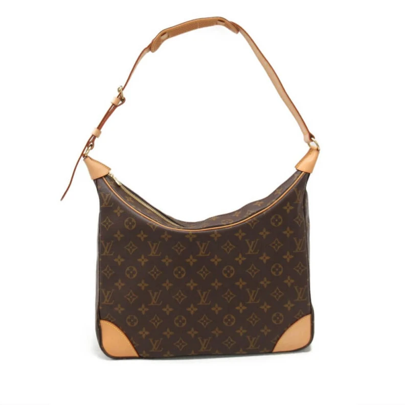 Adjustabl LV Monogram Boulogne 35 Shoulder Bag