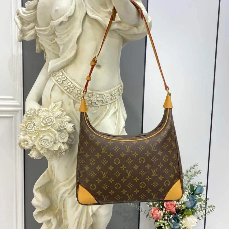 Mythick ru Adjustabl LV Monogram Boulogne 35 Shoulder Bag