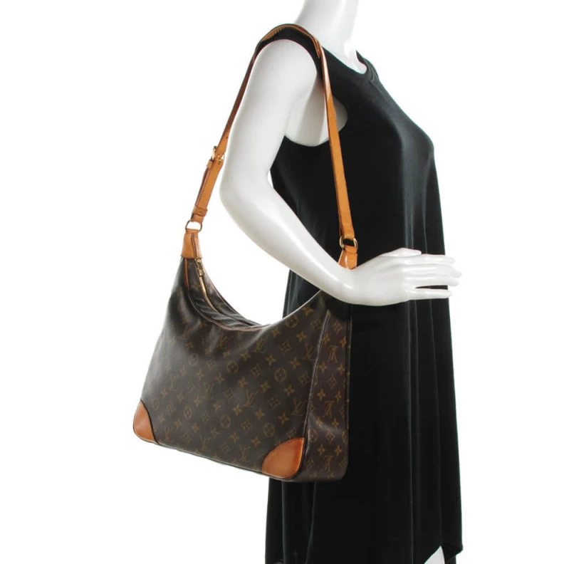 Mythick ru Adjustabl LV Monogram Boulogne 35 Shoulder Bag