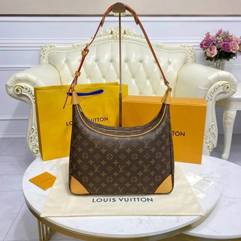 Mythick ru Adjustabl LV Monogram Boulogne 35 Shoulder Bag