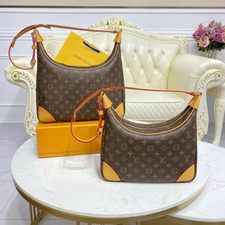 Mythick ru Adjustabl LV Monogram Boulogne 35 Shoulder Bag