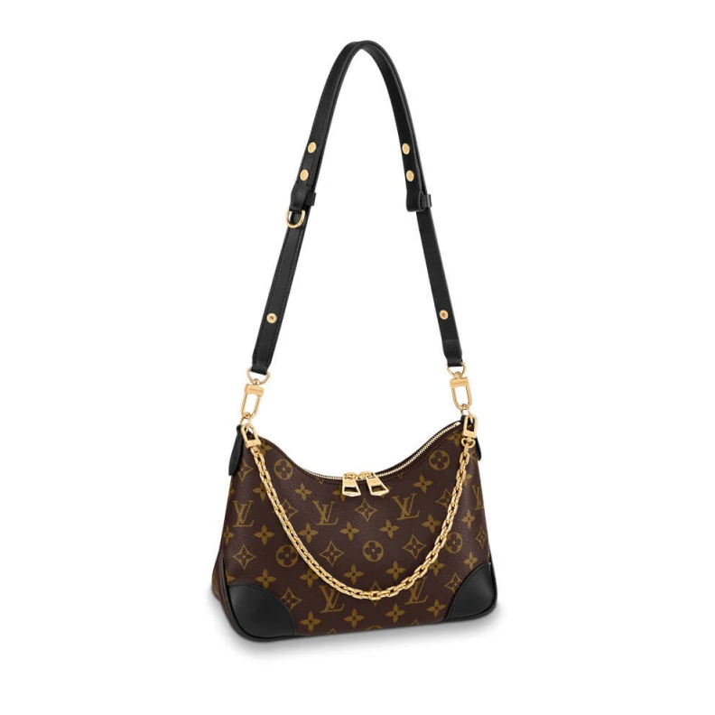 4 leather Louis Vuitton Monogram Boulogne Black