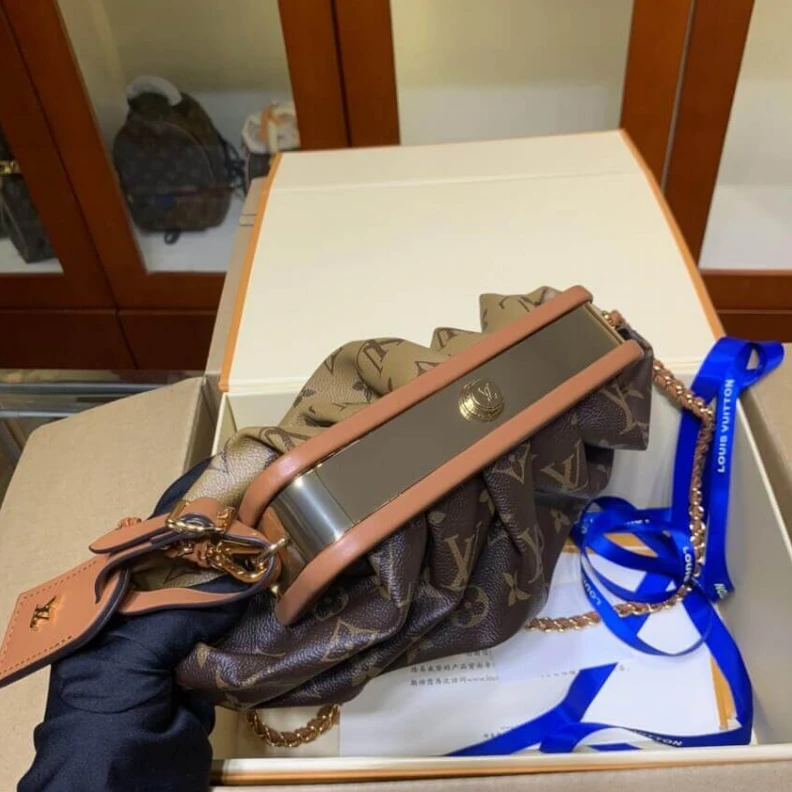 Louis vuitton locations Removable Louis Vuitton Monogram Boursicot EW Pouch Bag