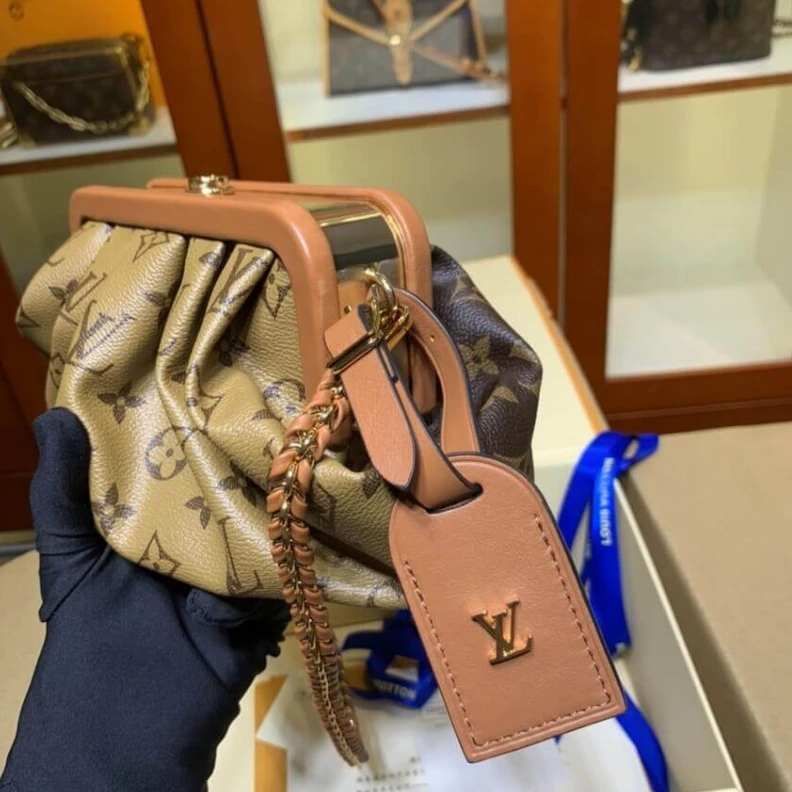 Louis vuitton locations Removable Louis Vuitton Monogram Boursicot EW Pouch Bag