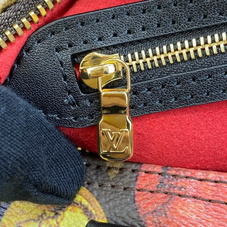 Top lv Microfibe Louis Vuitton Monogram Cameo Printed Speedy Bandouliere 25