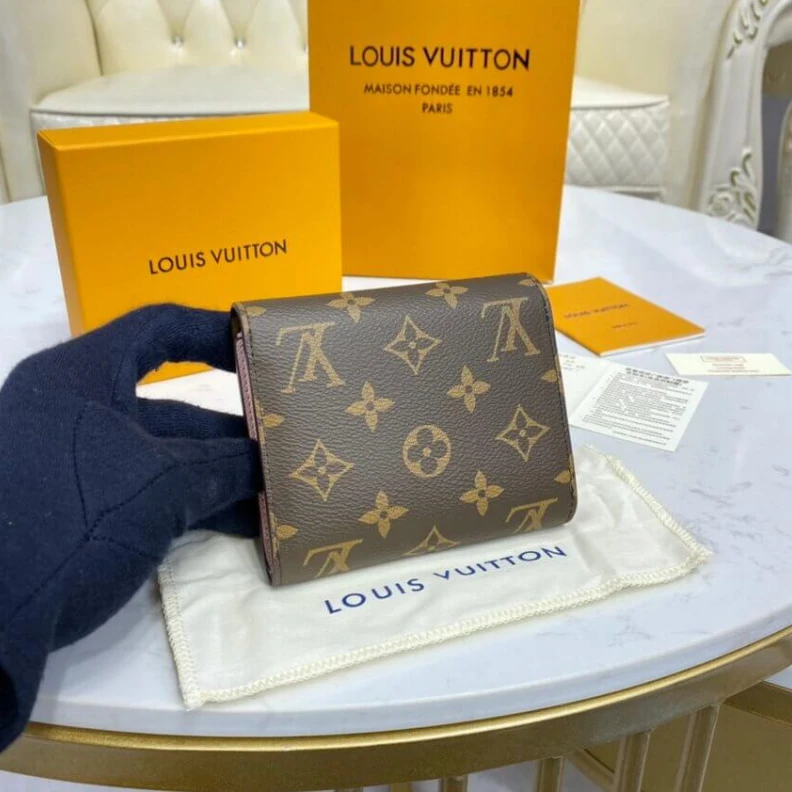 Lv belts replica Monogram Louis Vuitton Monogram Canvas Ariane Wallet