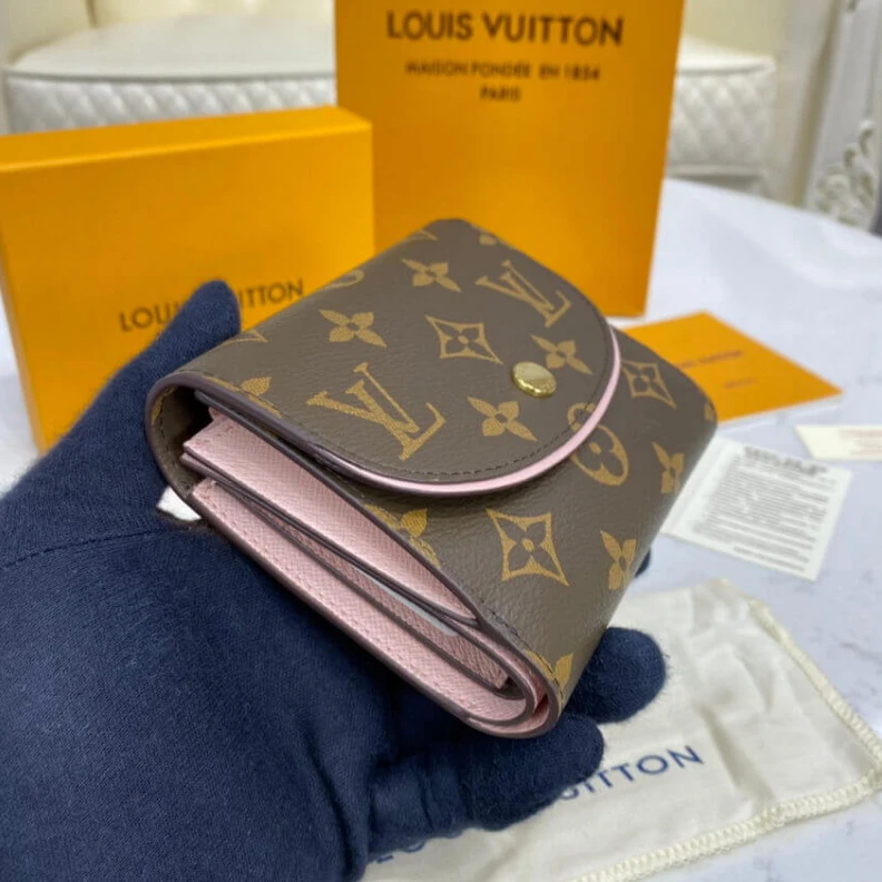 Lv belts replica Monogram Louis Vuitton Monogram Canvas Ariane Wallet