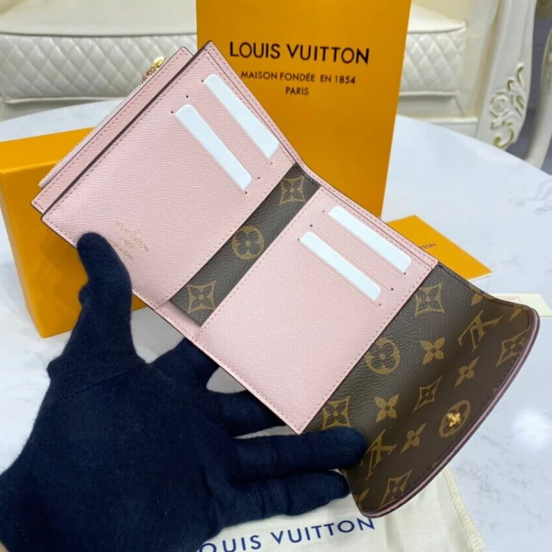 Lv belts replica Monogram Louis Vuitton Monogram Canvas Ariane Wallet