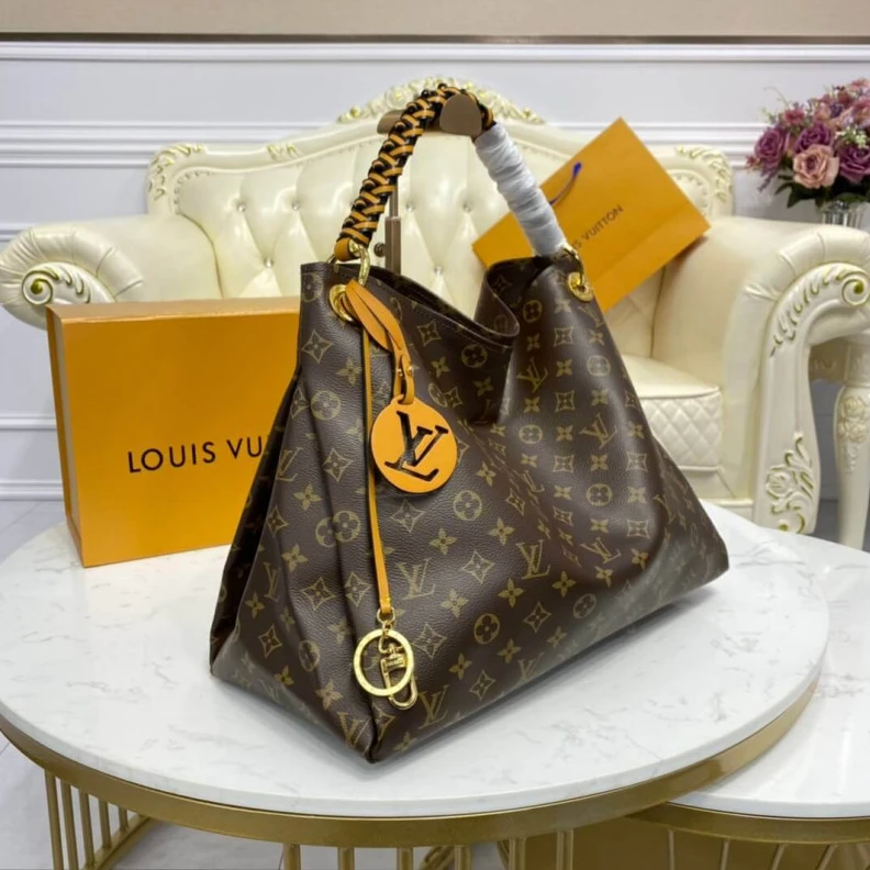 Replica bags lv DRing LV Monogram Canvas Artsy MM