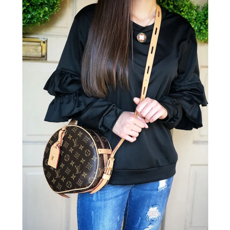 Replica bags 20.0 x 22 LV Monogram Canvas Boite Chapeau Souple MM