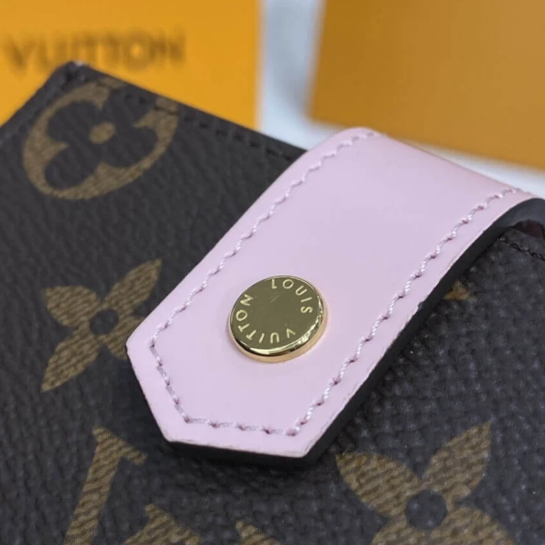 Replica bag Monogram Louis Vuitton Monogram Canvas Card Holder Pink