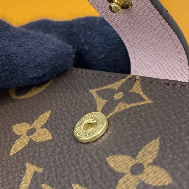 Replica bag Monogram Louis Vuitton Monogram Canvas Card Holder Pink
