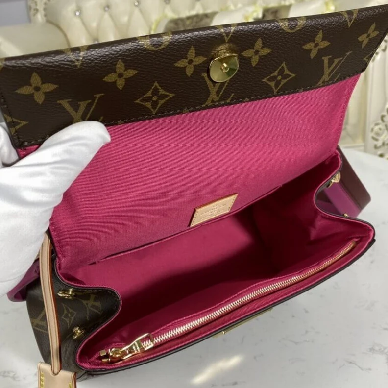 Replica bags lv Handle: S LV Monogram Canvas Cluny BB