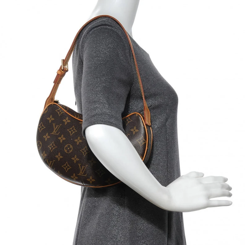 Replica bags lv Monogram LV Monogram Canvas Croissant PM Bag