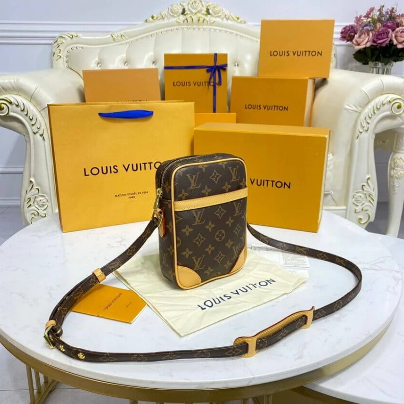 Replica bags Monogram Louis Vuitton Monogram Canvas Danube Crossbady Bag