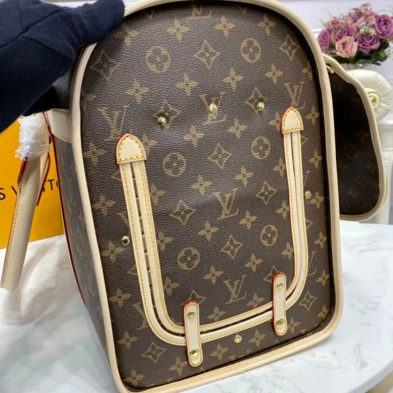 Mythick ru Handle: D LV Monogram Canvas Dog Carrier 50