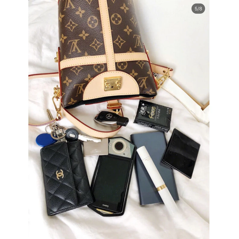 Replica bag Removable Louis Vuitton Monogram Canvas Duffle Bag