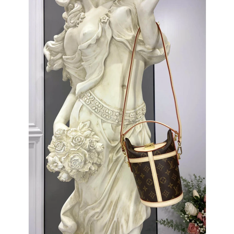 Replica bag Removable Louis Vuitton Monogram Canvas Duffle Bag