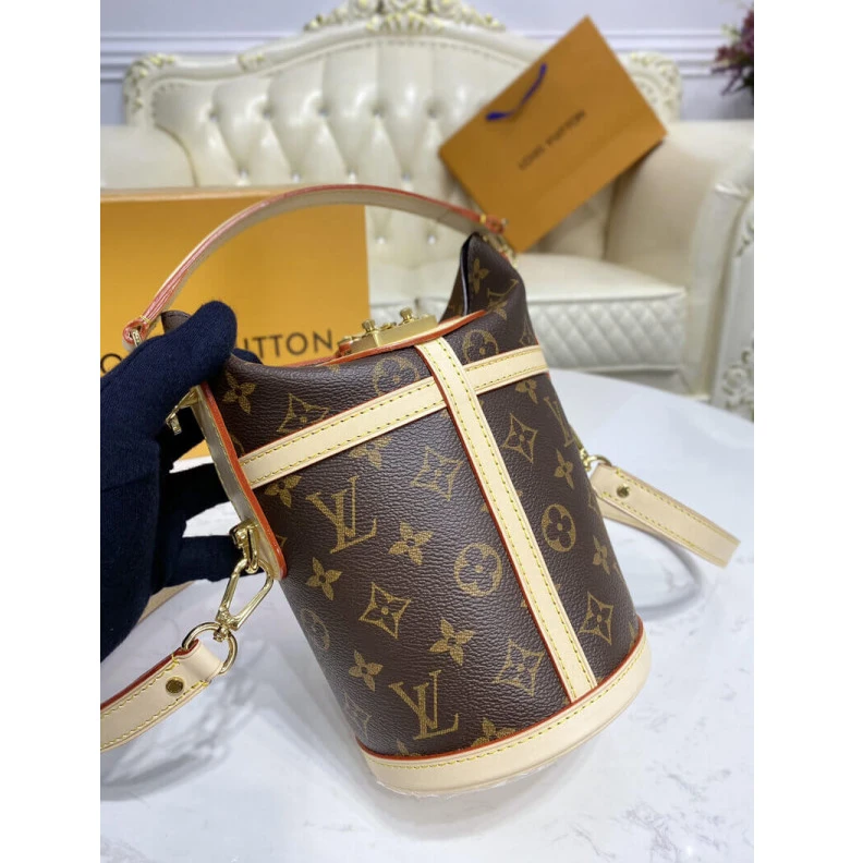 Replica bag Removable Louis Vuitton Monogram Canvas Duffle Bag