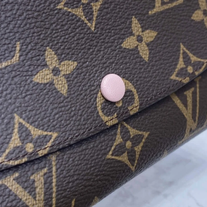 Mythick ru 1 large g Louis Vuitton Monogram Canvas Emilie Wallet Pink