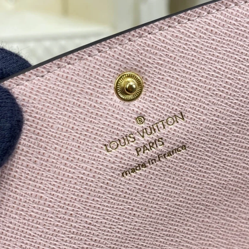 Mythick ru 1 large g Louis Vuitton Monogram Canvas Emilie Wallet Pink