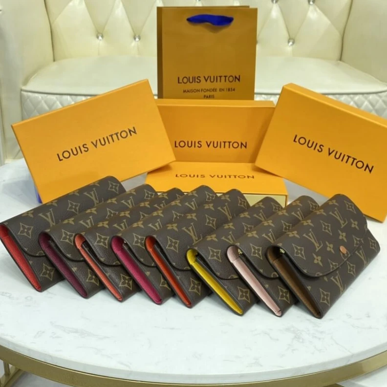 Louis vuitton locations Proving th Louis Vuitton Monogram Canvas Emilie Wallet Red