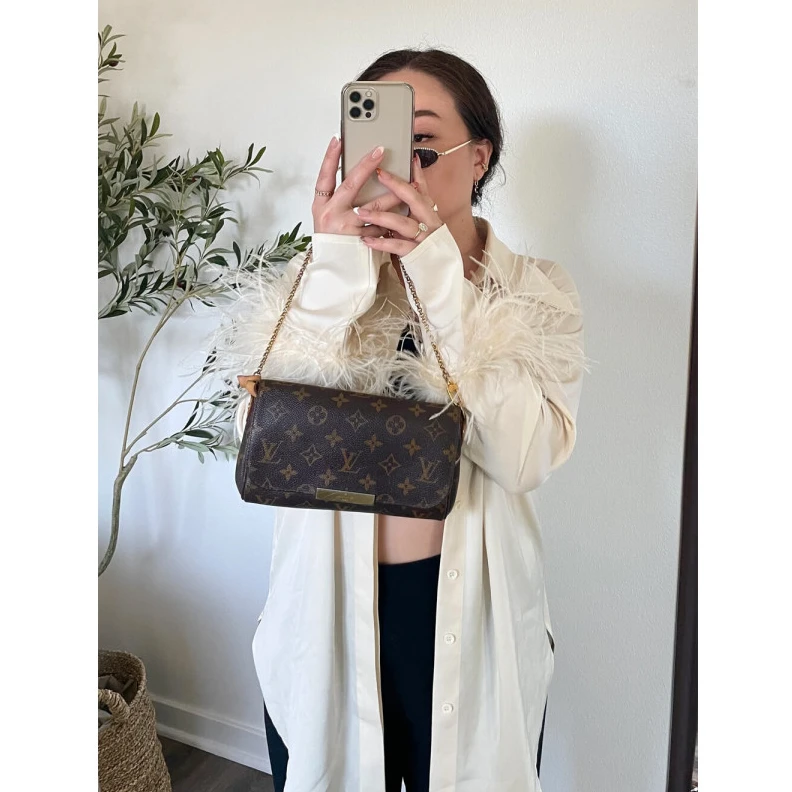 Mythick ru <span styl LV Monogram Canvas Favorite PM