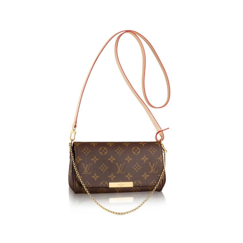 <span styl LV Monogram Canvas Favorite PM