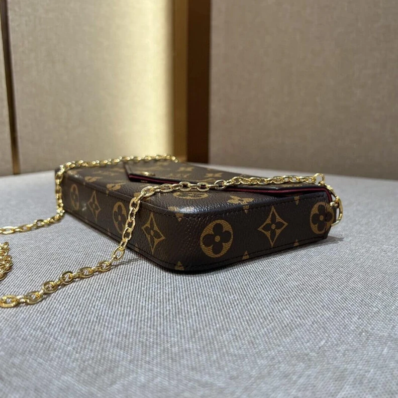 Replica bags Textile l LV Monogram Canvas Felicie Pochette