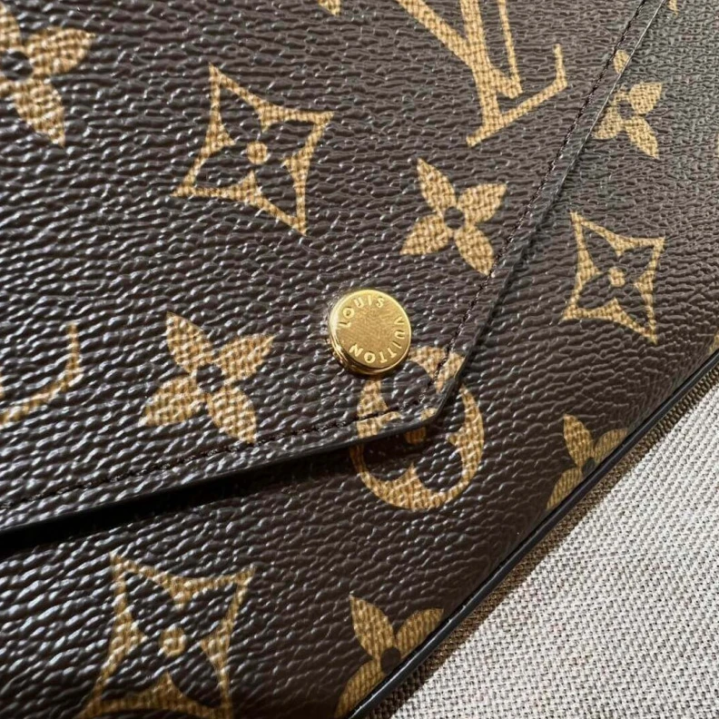 Replica bags Textile l LV Monogram Canvas Felicie Pochette