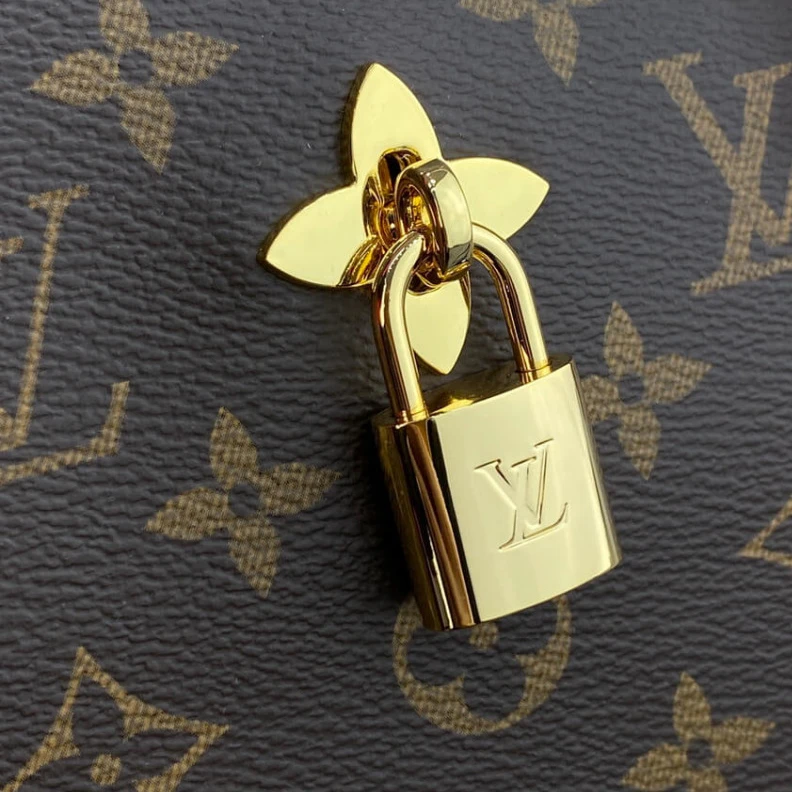 Replica bags lv 34 x 24 x LV Monogram Canvas Flower Tote Red