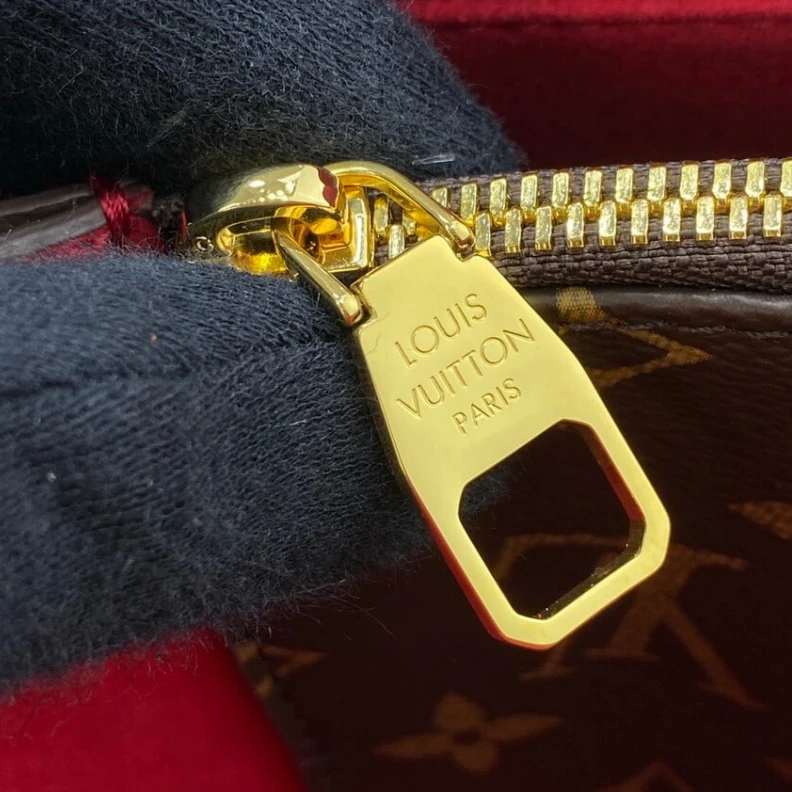 Replica bags lv 34 x 24 x LV Monogram Canvas Flower Tote Red