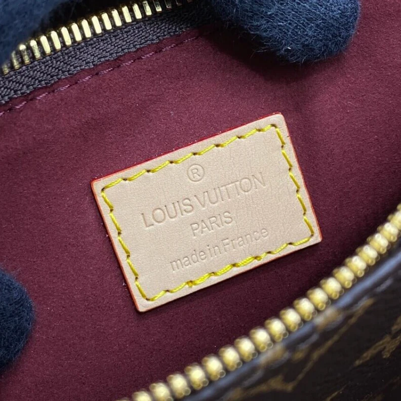 Top lv Key bell LV Monogram Canvas Flower Tote