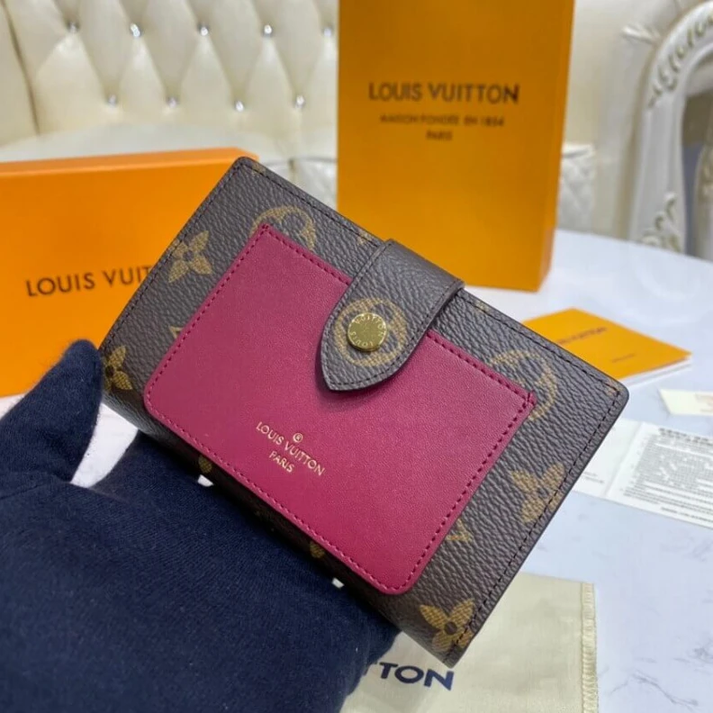 Replica bag Large zip Louis Vuitton Monogram Canvas Juliette Wallet