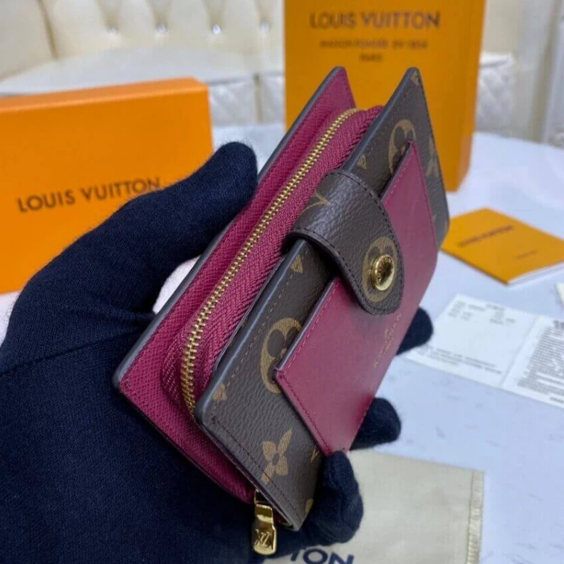 Replica bag Large zip Louis Vuitton Monogram Canvas Juliette Wallet