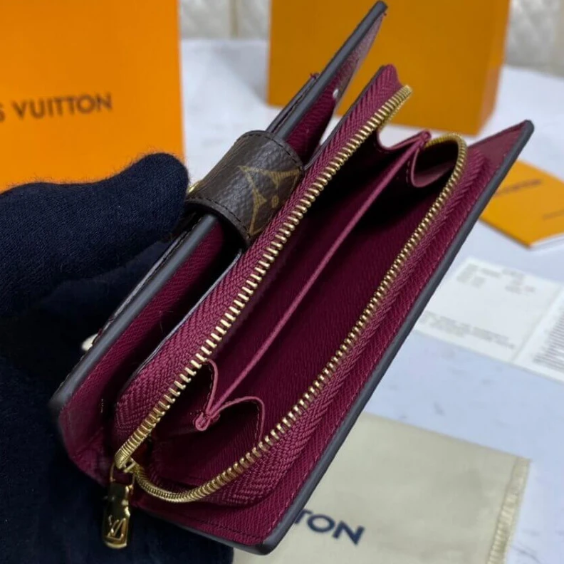 Replica bag Large zip Louis Vuitton Monogram Canvas Juliette Wallet