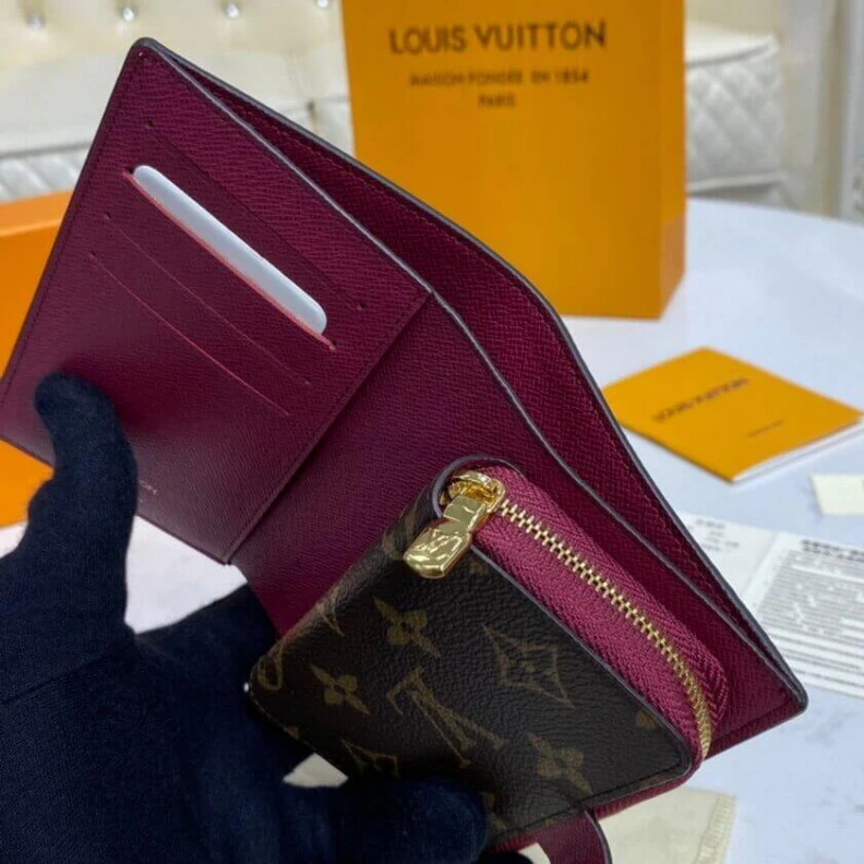 Replica bag Large zip Louis Vuitton Monogram Canvas Juliette Wallet