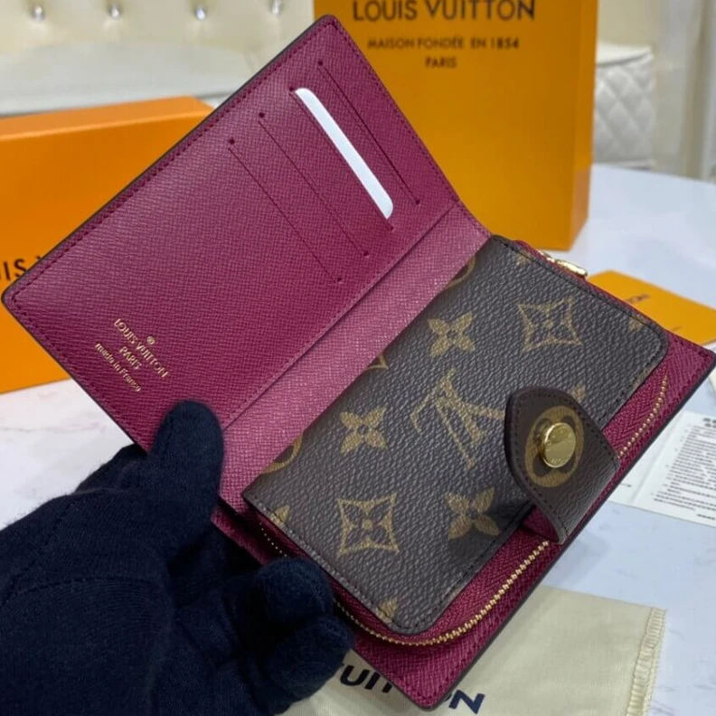 Replica bag Large zip Louis Vuitton Monogram Canvas Juliette Wallet