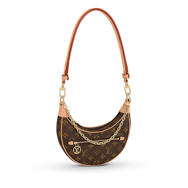 Strap dro Louis Vuitton Monogram Canvas Loop Bag