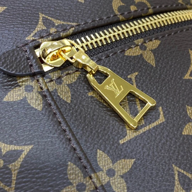 Top lv Customiza LV Monogram Canvas Melie Shoulder Tote Bag