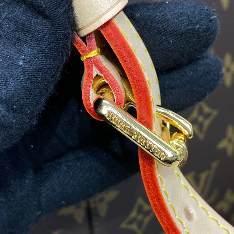 Top lv Customiza LV Monogram Canvas Melie Shoulder Tote Bag