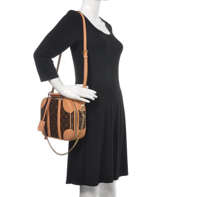 Replica bags Removable LV Monogram Canvas Mini Luggage