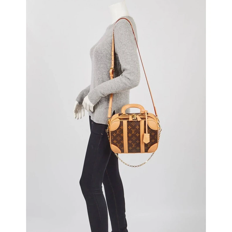 Replica bags Removable LV Monogram Canvas Mini Luggage