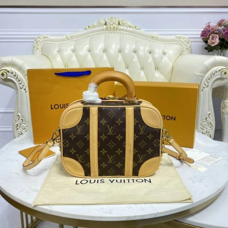 Replica bags Removable LV Monogram Canvas Mini Luggage