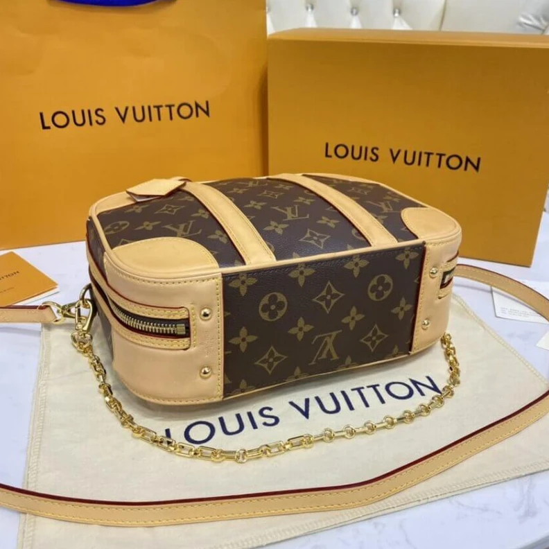 Replica bags Removable LV Monogram Canvas Mini Luggage