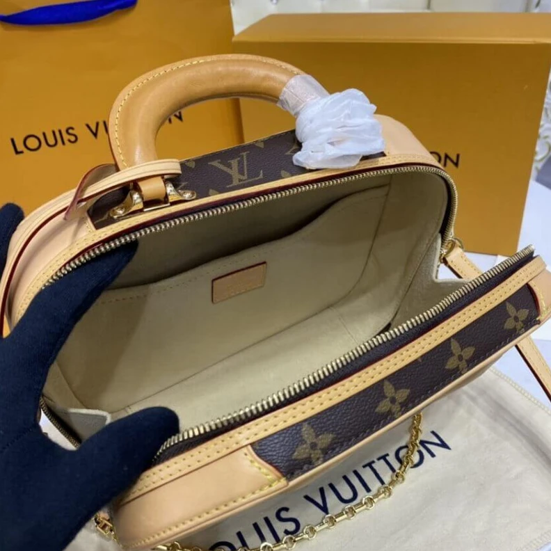 Replica bags Removable LV Monogram Canvas Mini Luggage