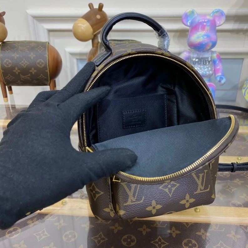 Mythick.ru Monogram LV Monogram Canvas Mini Palm Springs Backpack