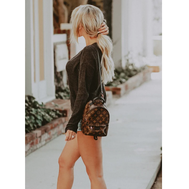 Mythick.ru Monogram LV Monogram Canvas Mini Palm Springs Backpack
