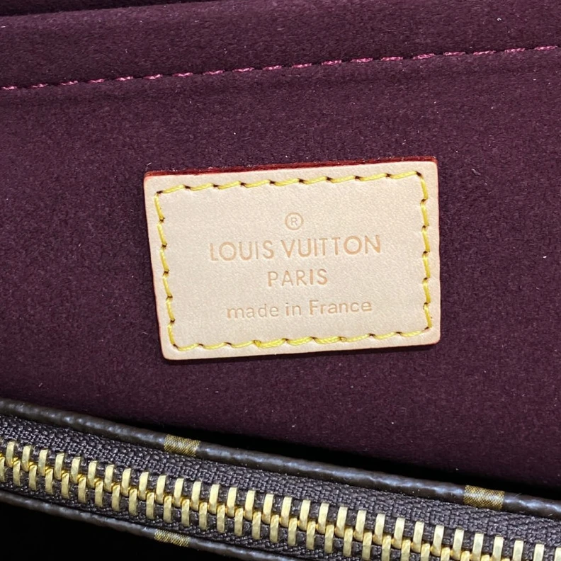 Mythick.ru Burgundy LV Monogram Canvas Montaigne GM