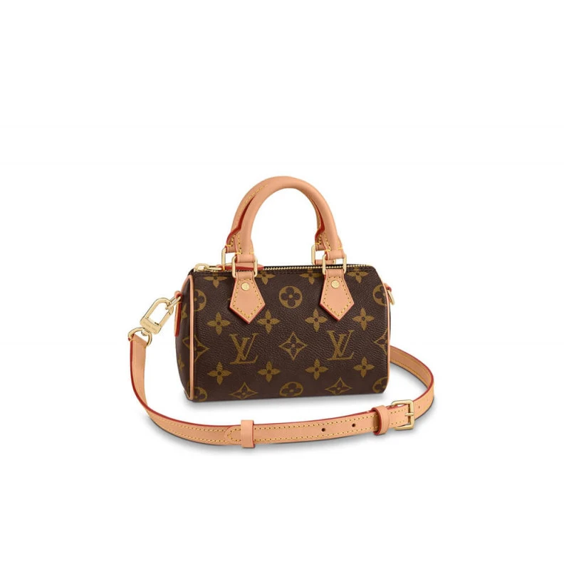 Strap: Re Louis Vuitton Monogram Canvas Nano Speedy
